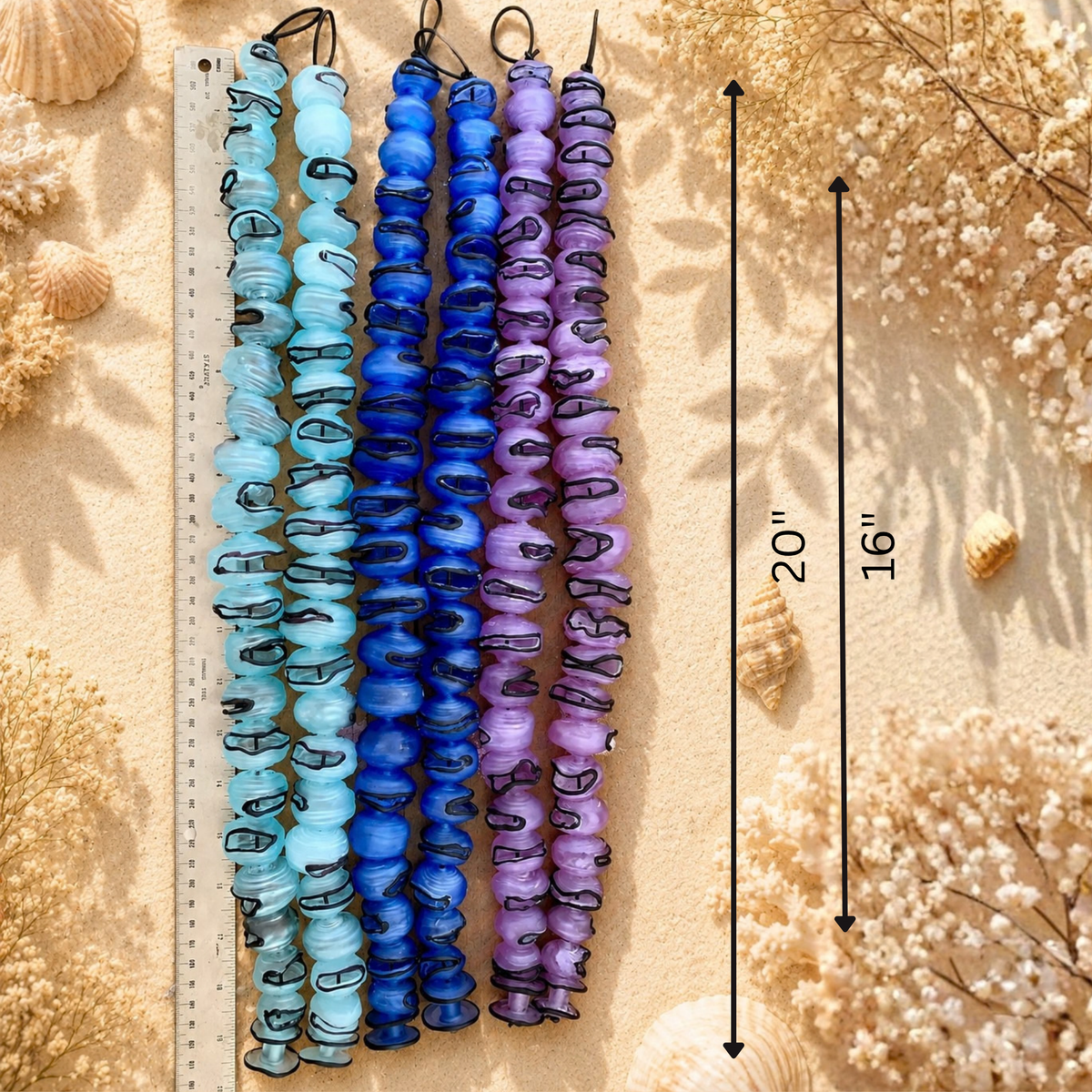 Splash Glass Statement Necklace